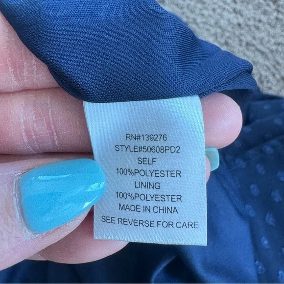 Daniel Rainn DR2 Maxi Dress Navy Geometric LOT OF 2 Size S Small - Picture 6 of 16